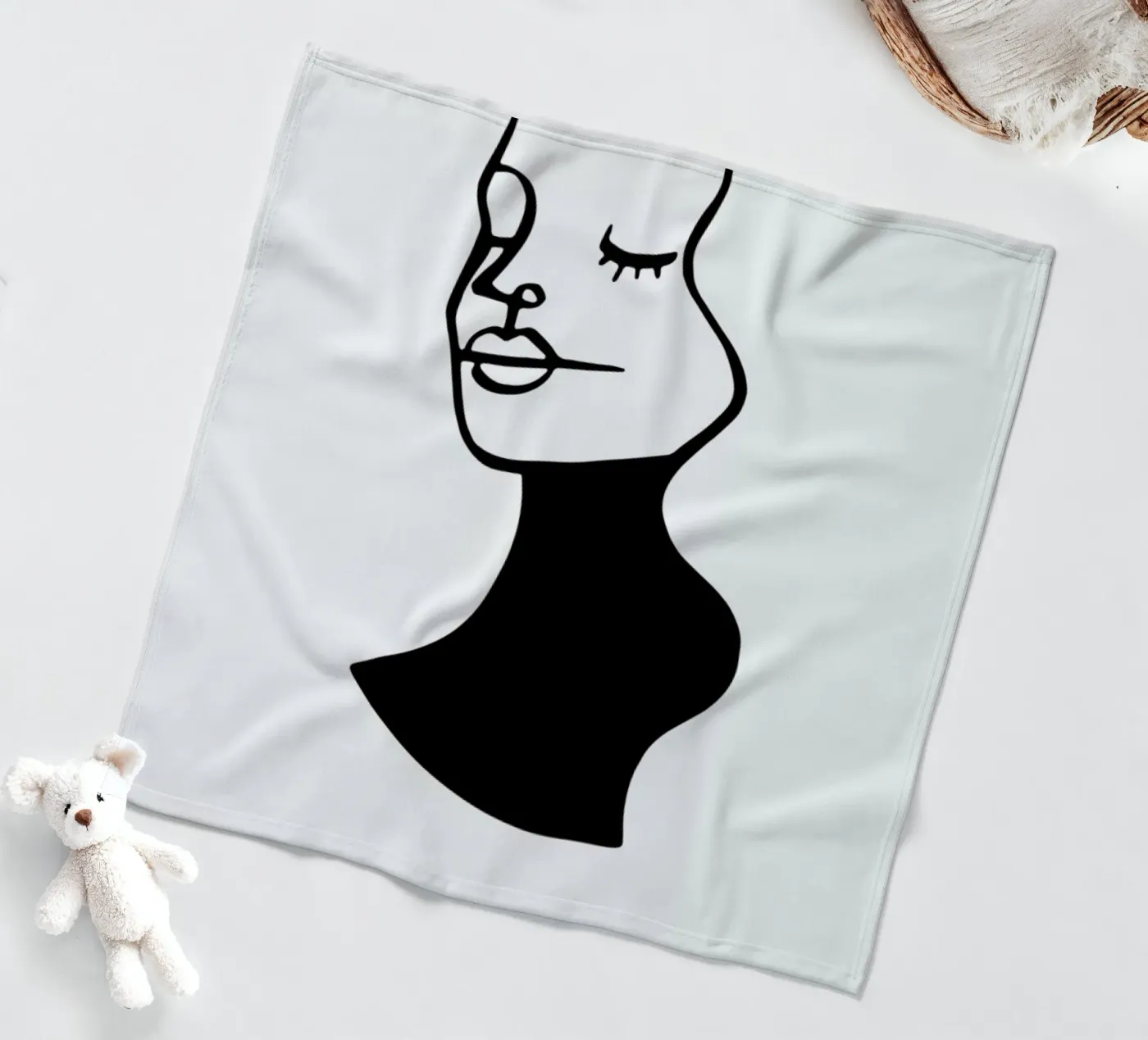 Azaleh fleecedeken van Ninhol