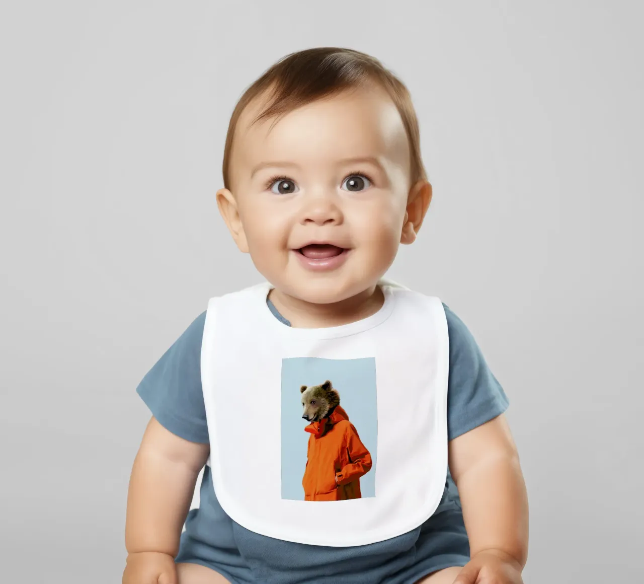 Mr Storm bavaglino da Mrs. Pepper's Designs