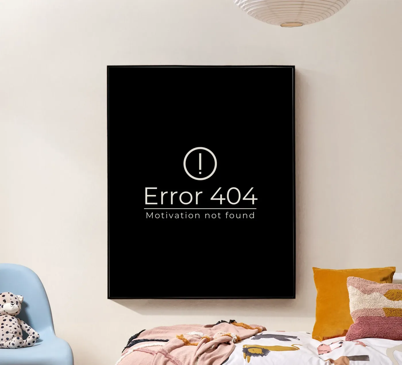 MOTIVATION NOT FOUND plexiglass da SMRT STUDIO