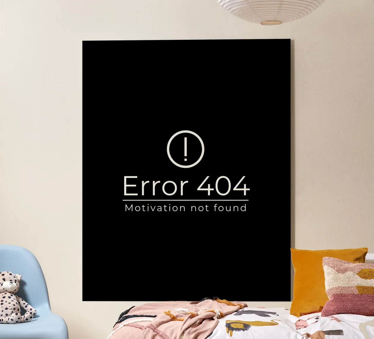 MOTIVATION NOT FOUND plexiglass da Einfach Uebel