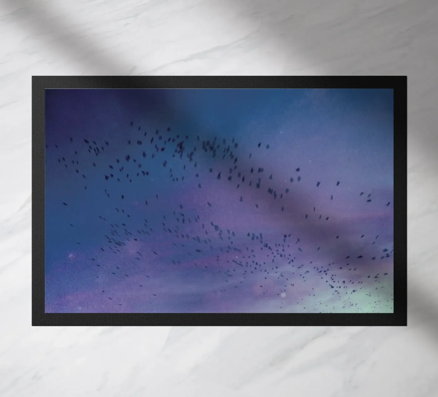 The Crows doormat by Pale Grain