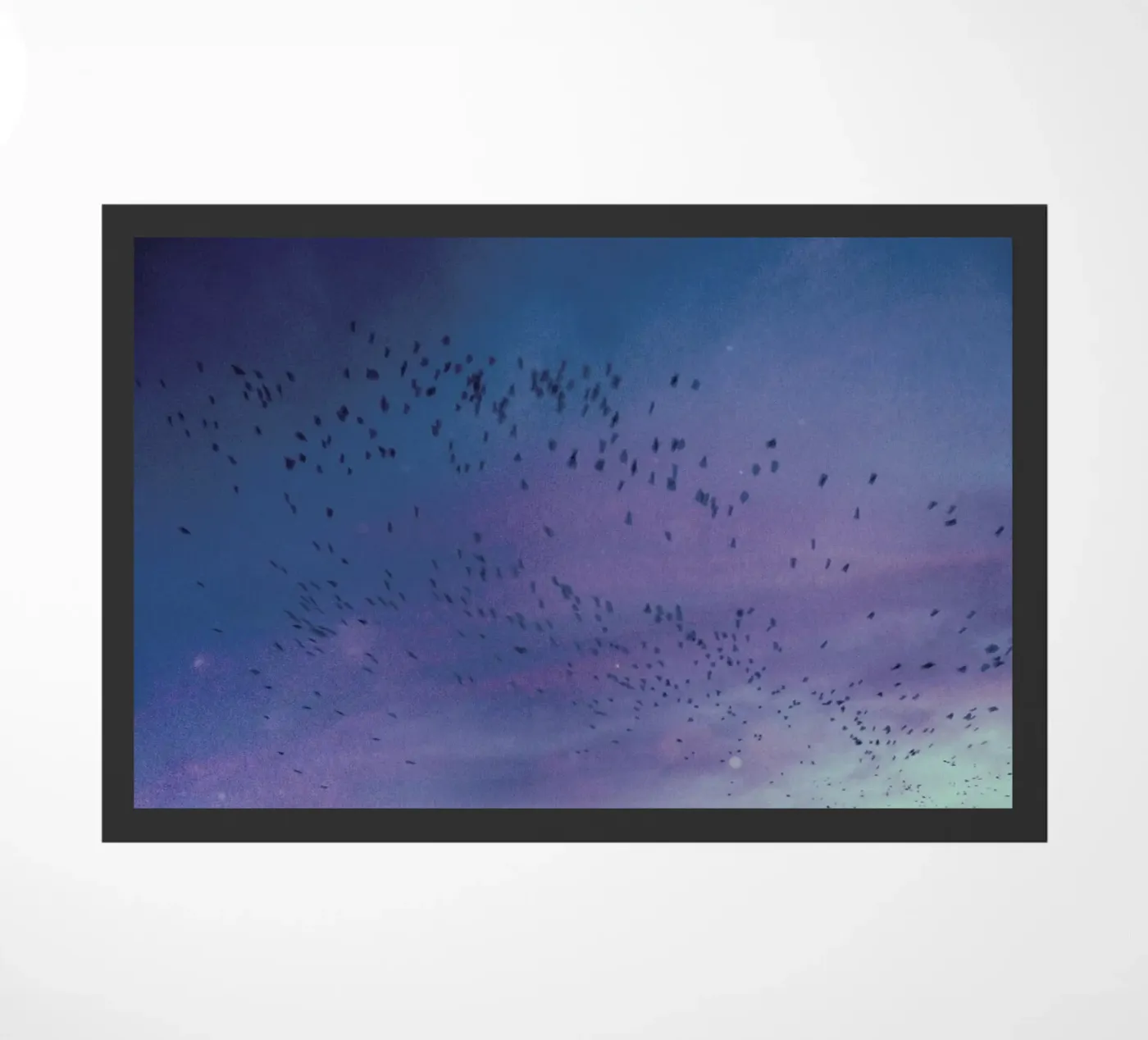 The Crows doormat by Pale Grain