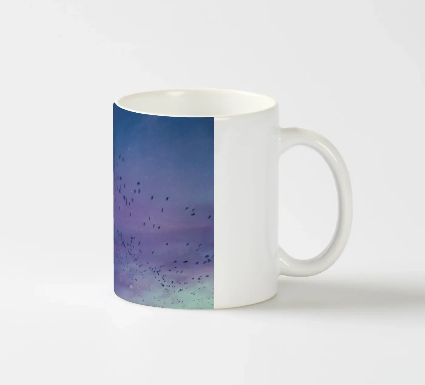 The Crows ceramic mug by Pale Grain