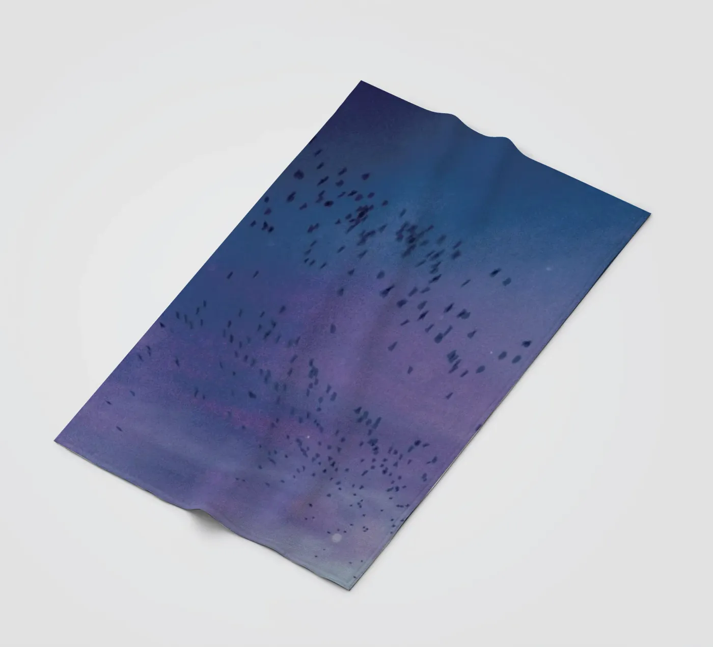 The Crows Fleecedecke von Pale Grain
