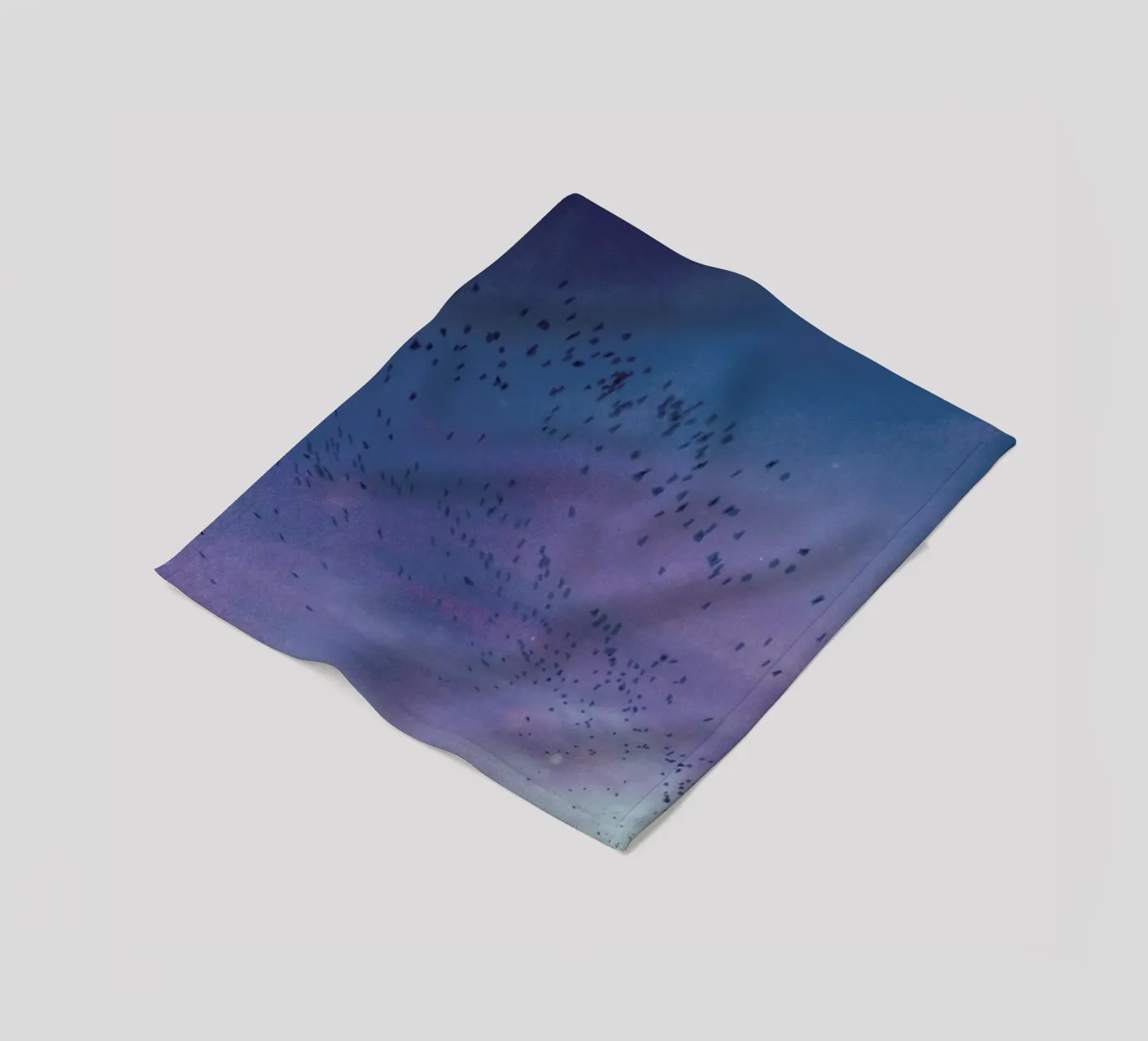 The Crows Fleecedecke von Pale Grain
