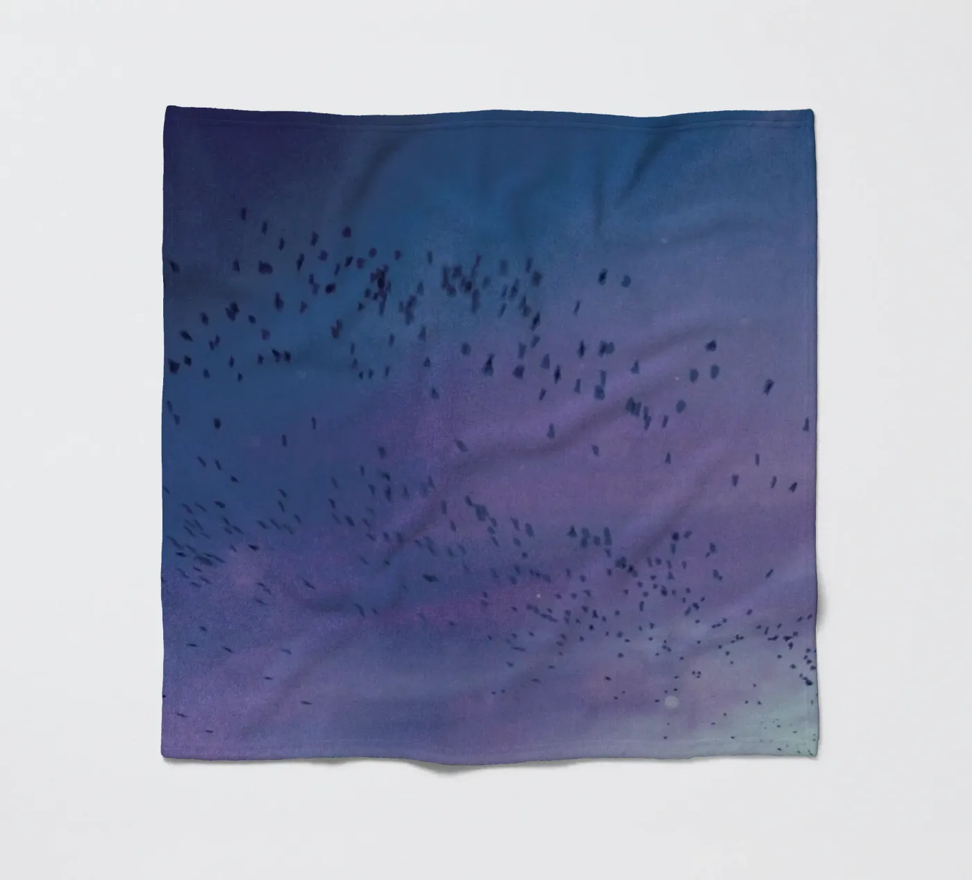 The Crows plaid polaire de Pale Grain