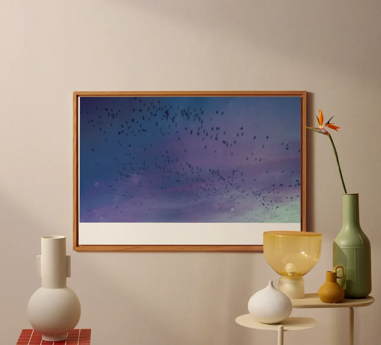 The Crows alluminio dibond da Pale Grain