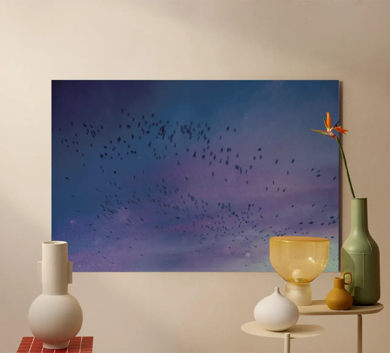 The Crows alluminio dibond da Pale Grain