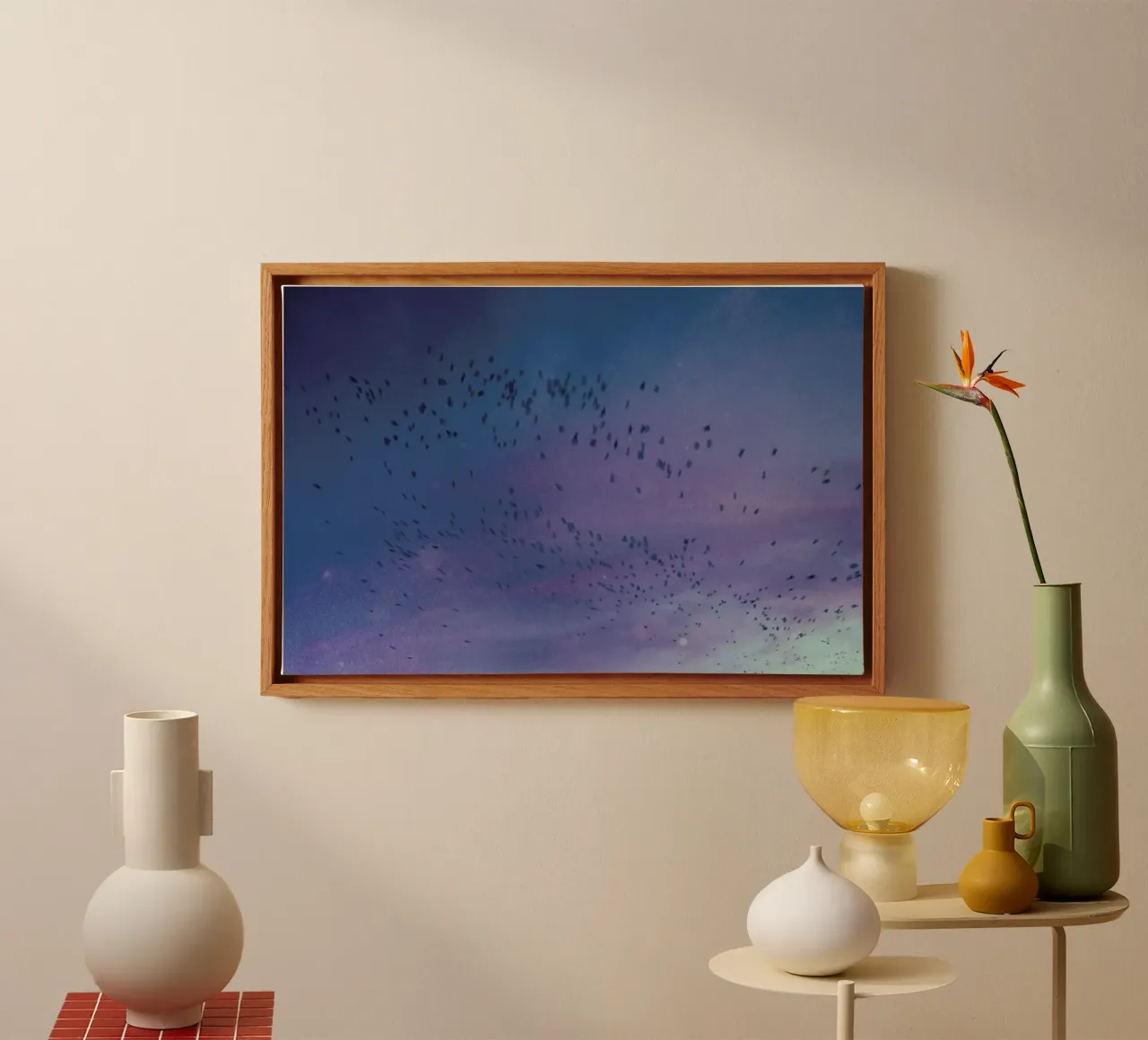 The Crows tela da Pale Grain