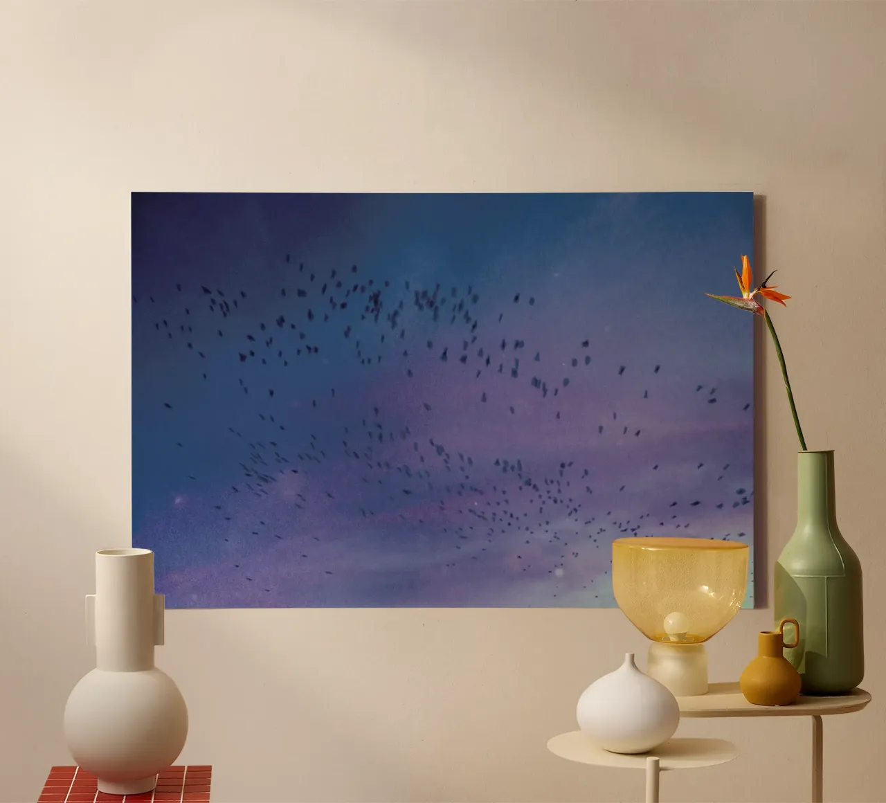 The Crows tela da Pale Grain