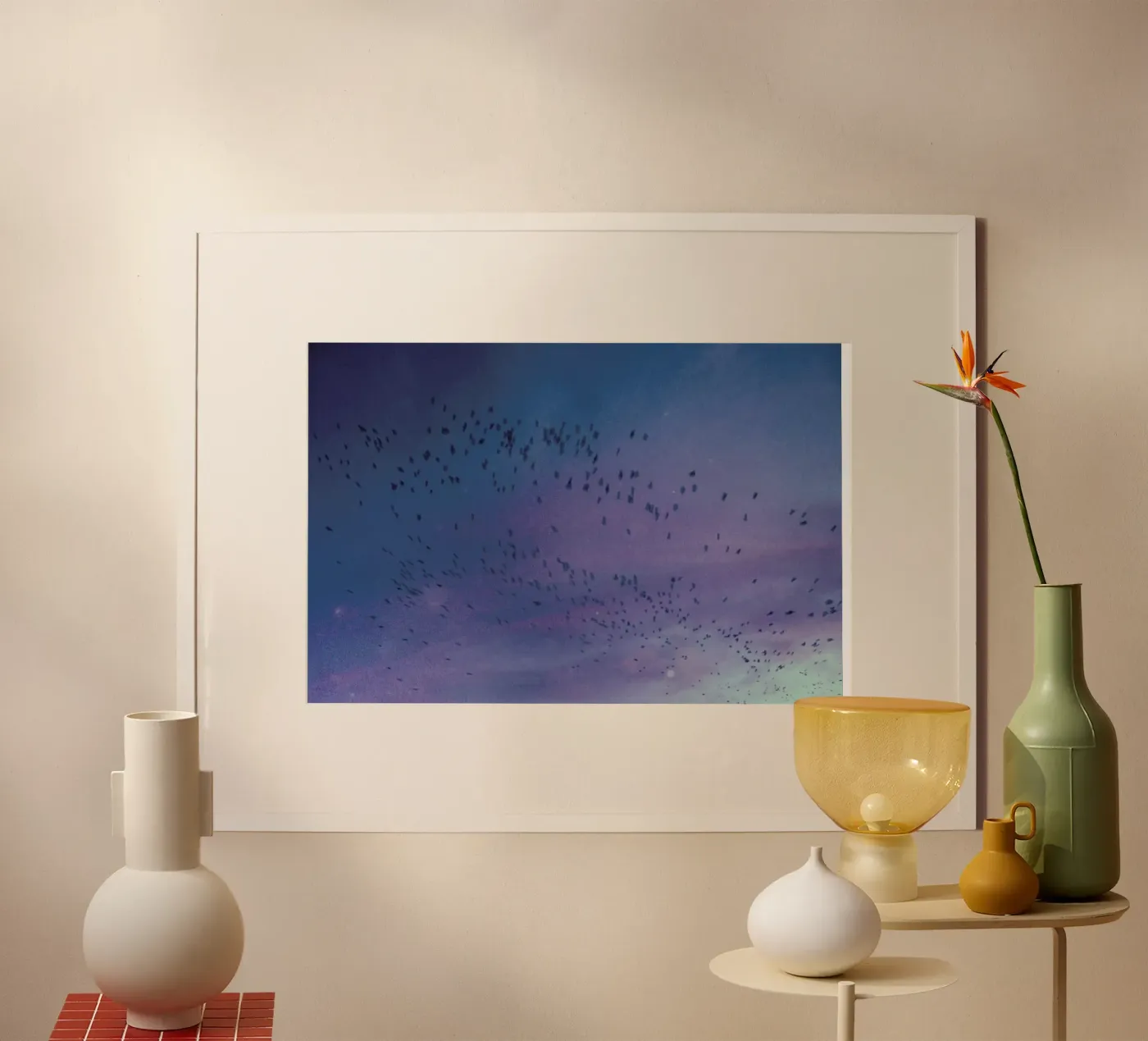 The Crows Poster von Pale Grain