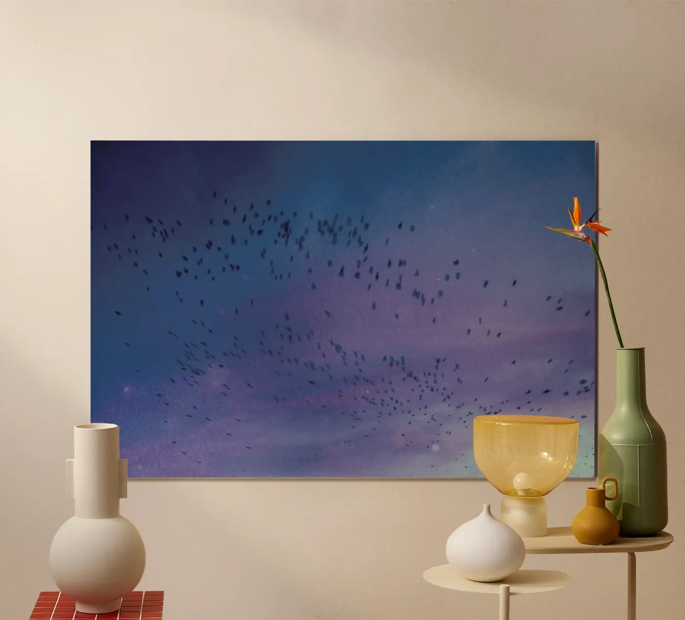 The Crows poster van Pale Grain