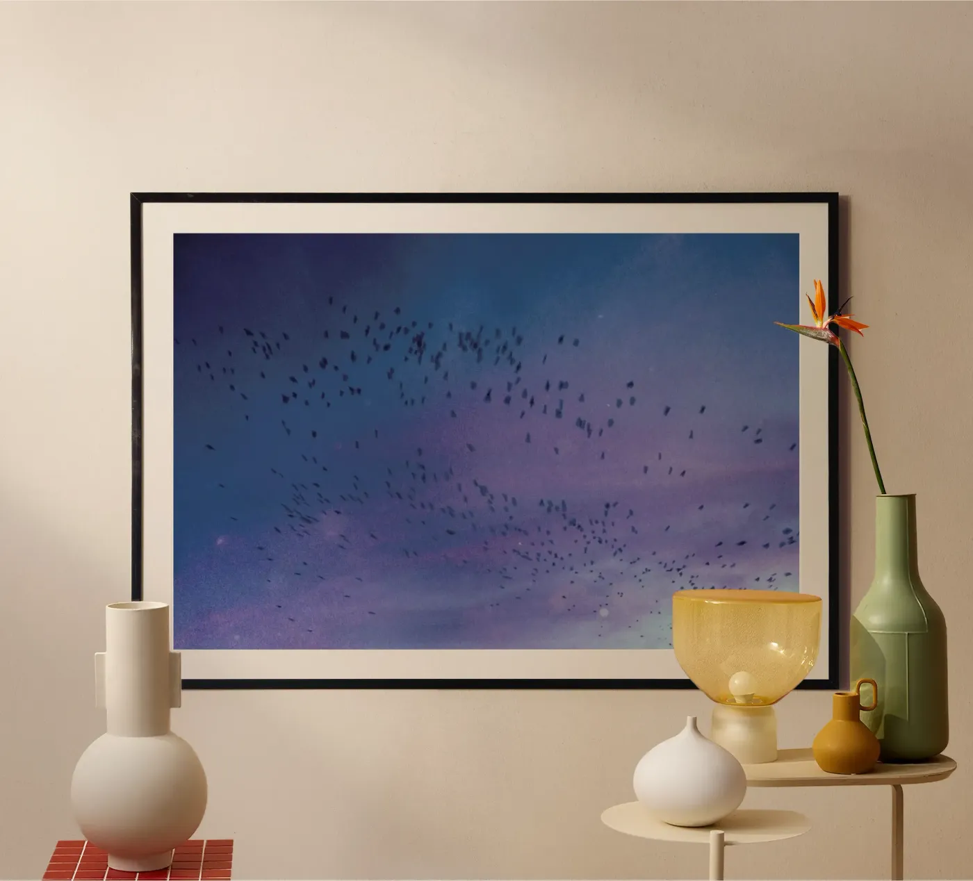 The Crows poster van Pale Grain
