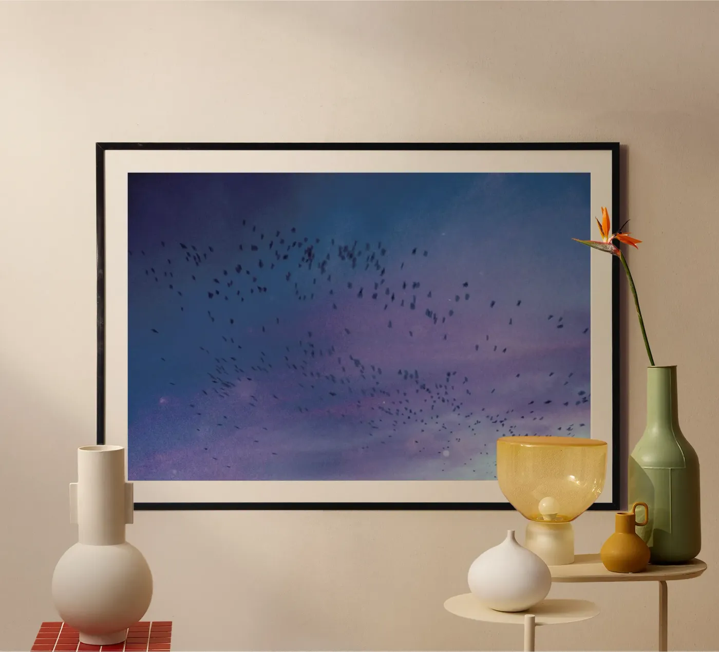 The Crows Poster von Pale Grain