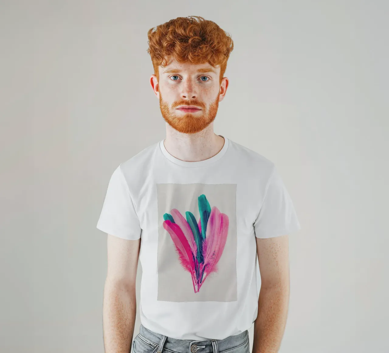 Feather Bouquet t-shirt da Kubistika