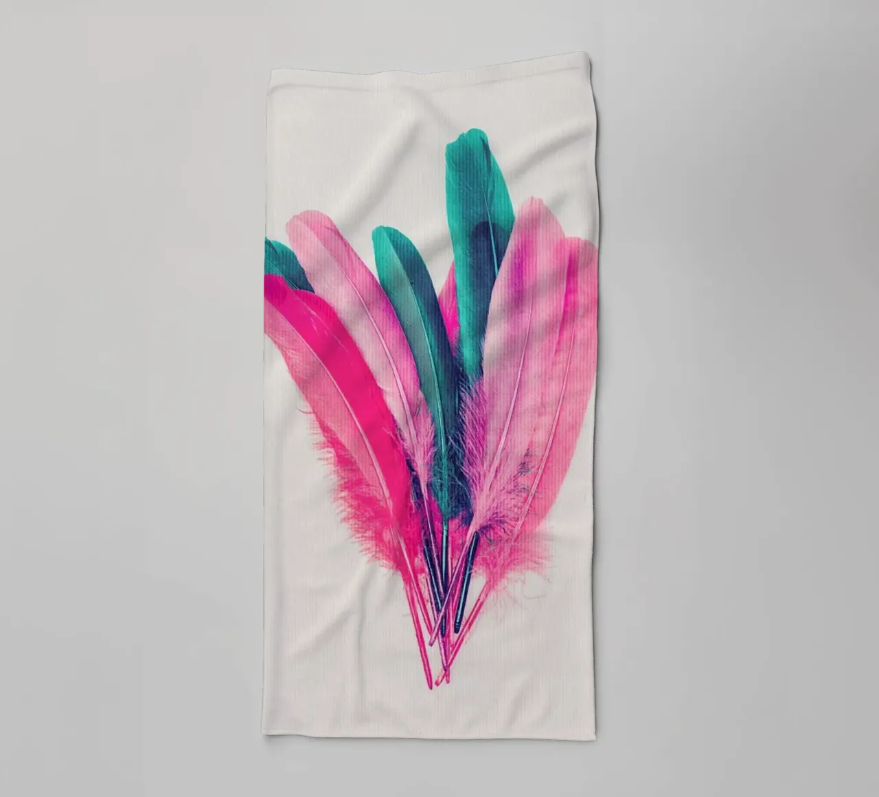 Feather Bouquet asciugamano da bagno da Kubistika