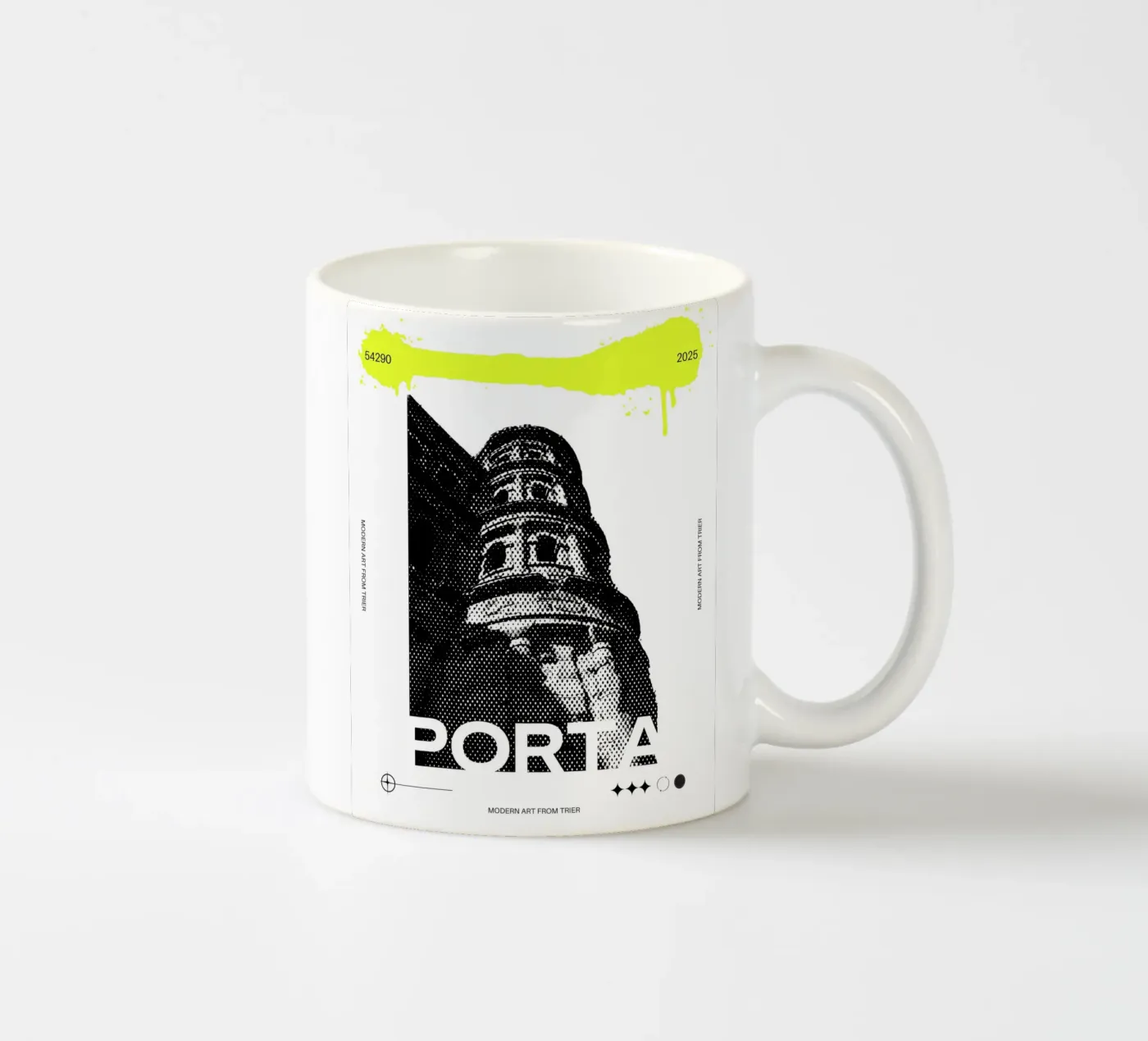 PORTA ceramic mug by SMRT STUDIO