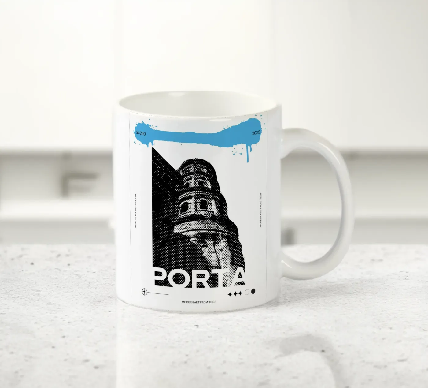 PORTA tazza in ceramica da SMRT STUDIO