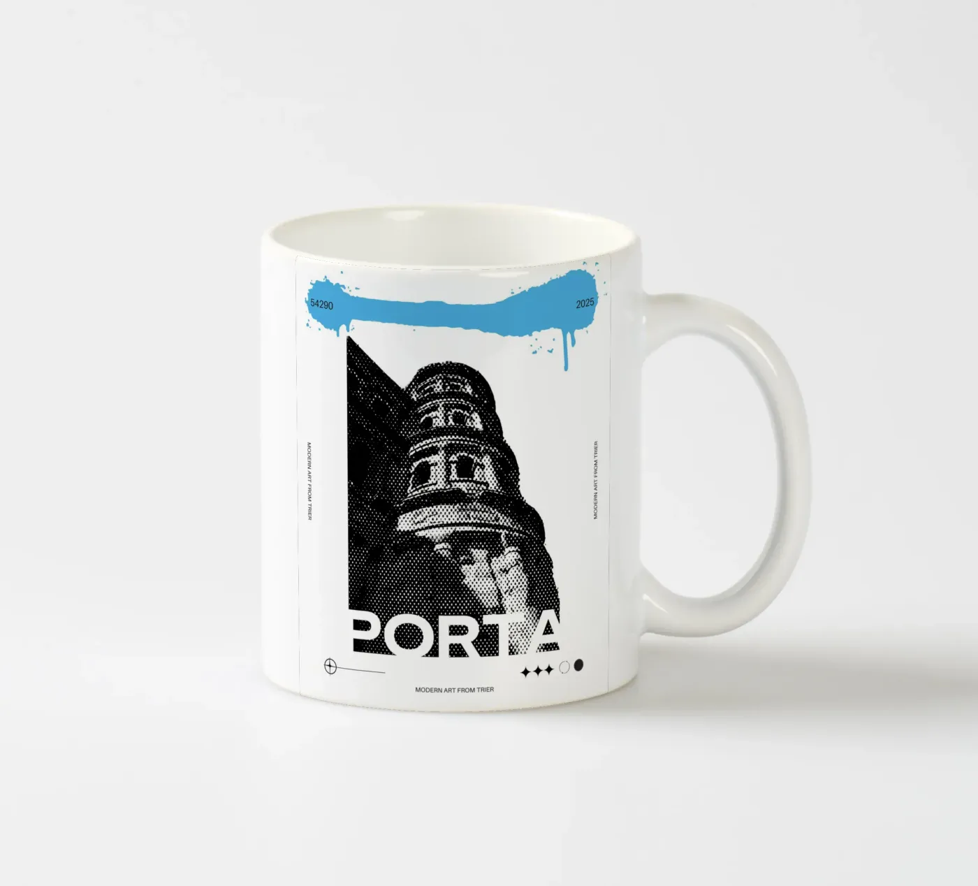 PORTA tazza in ceramica da SMRT STUDIO