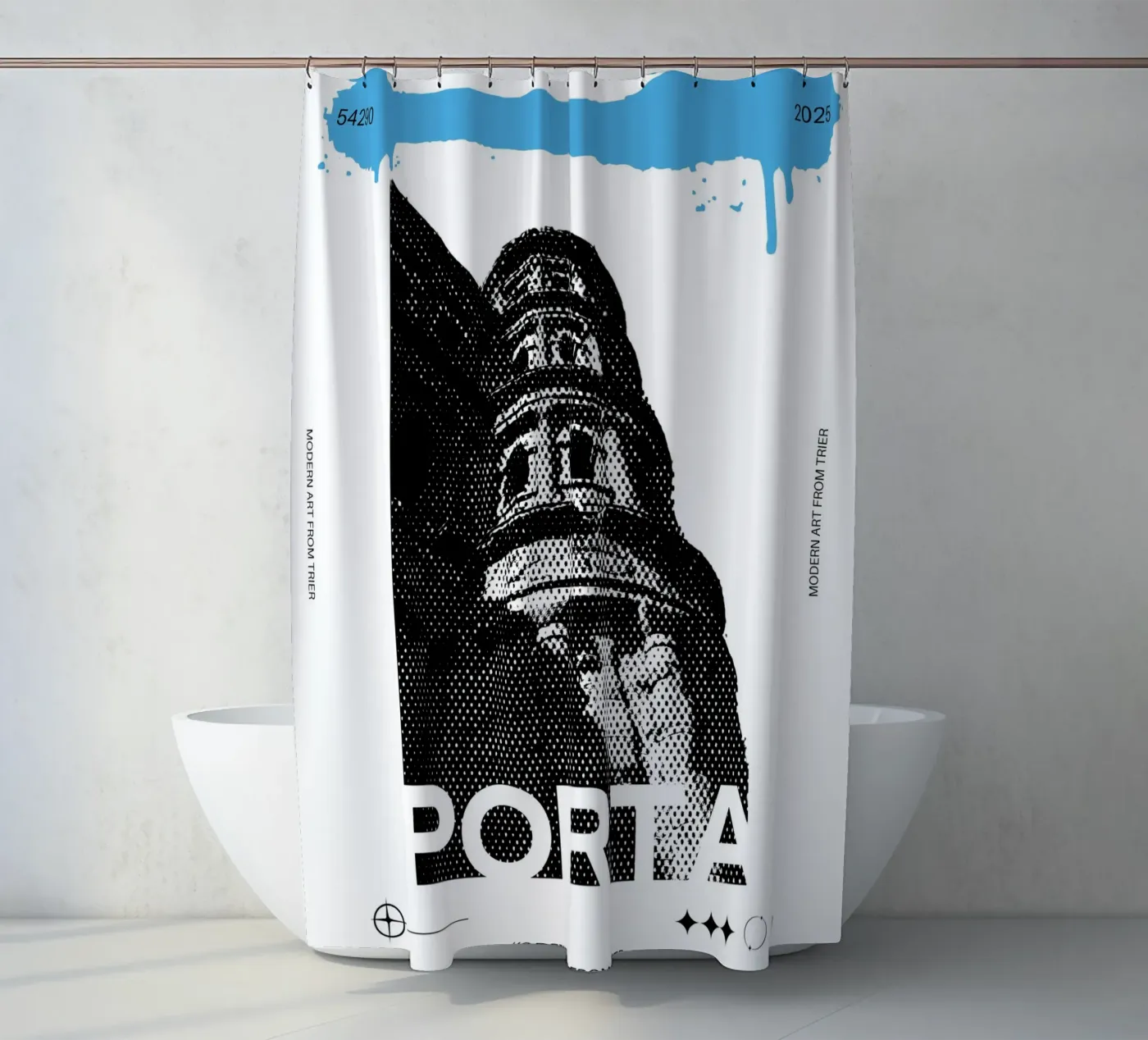 PORTA tenda da doccia da SMRT STUDIO