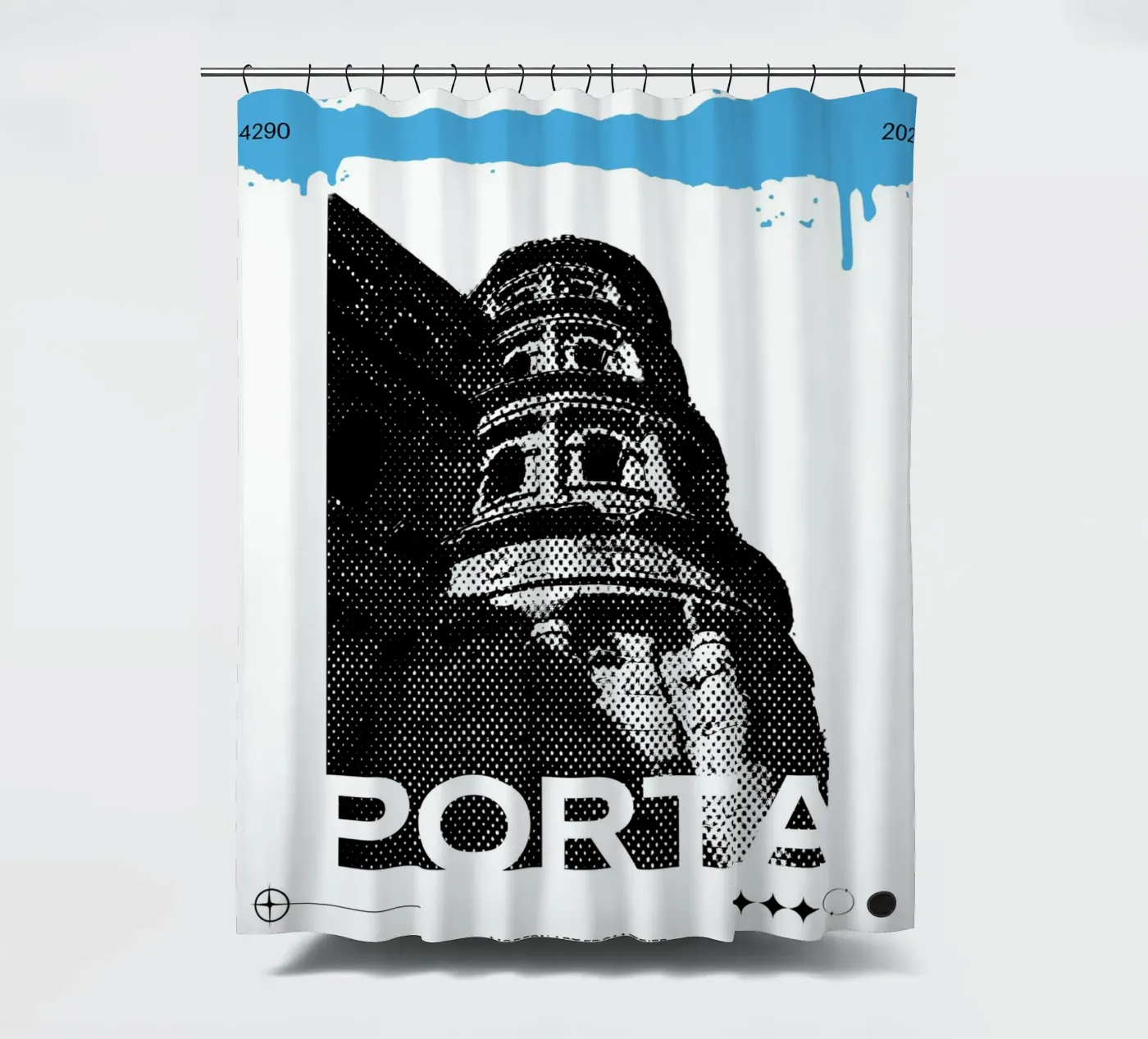 PORTA tenda da doccia da SMRT STUDIO
