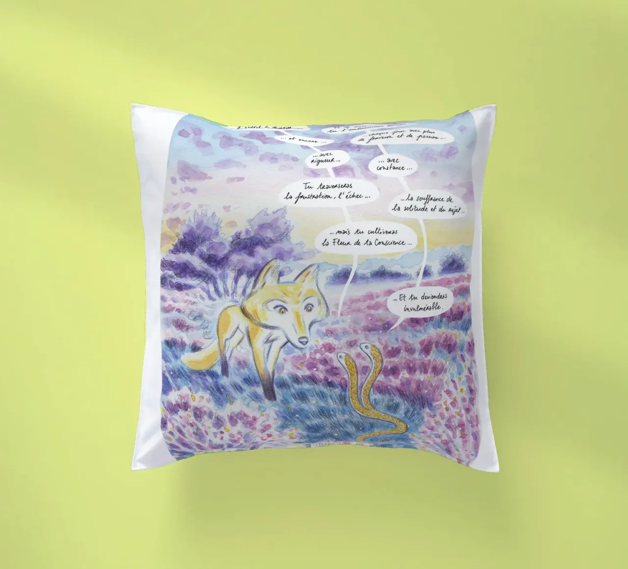 Il serpente a due teste cuscino da Humphrey VIDAL