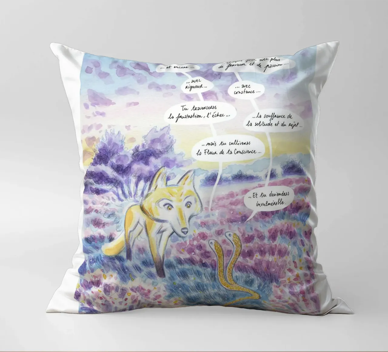 Il serpente a due teste cuscino da Humphrey VIDAL