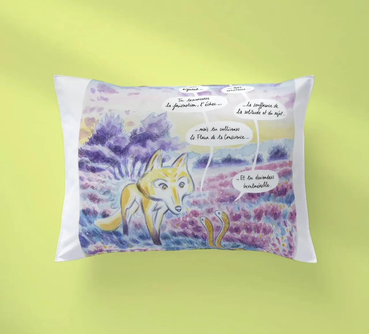 Il serpente a due teste cuscino da Humphrey VIDAL