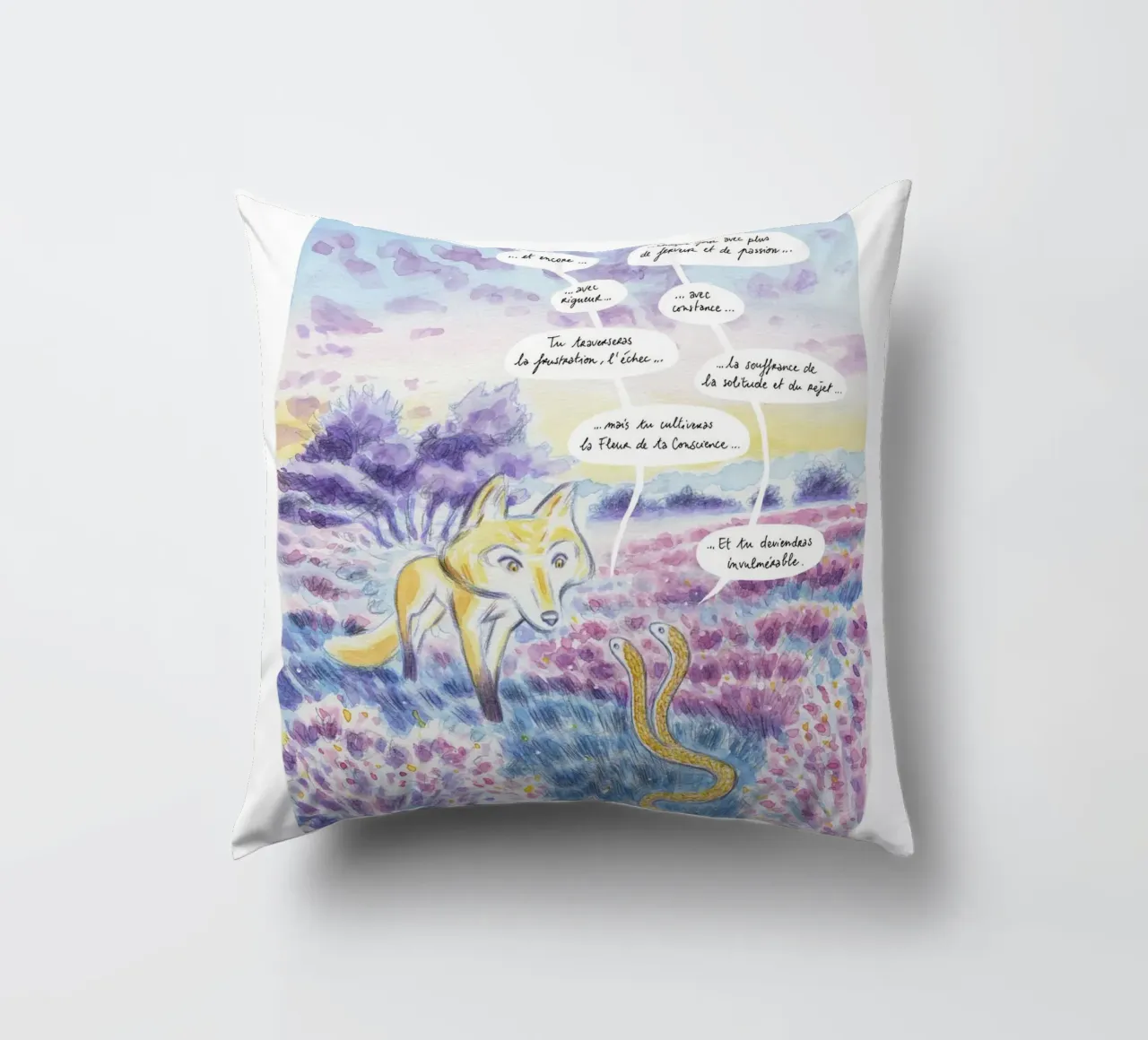 Il serpente a due teste cuscino da Humphrey VIDAL