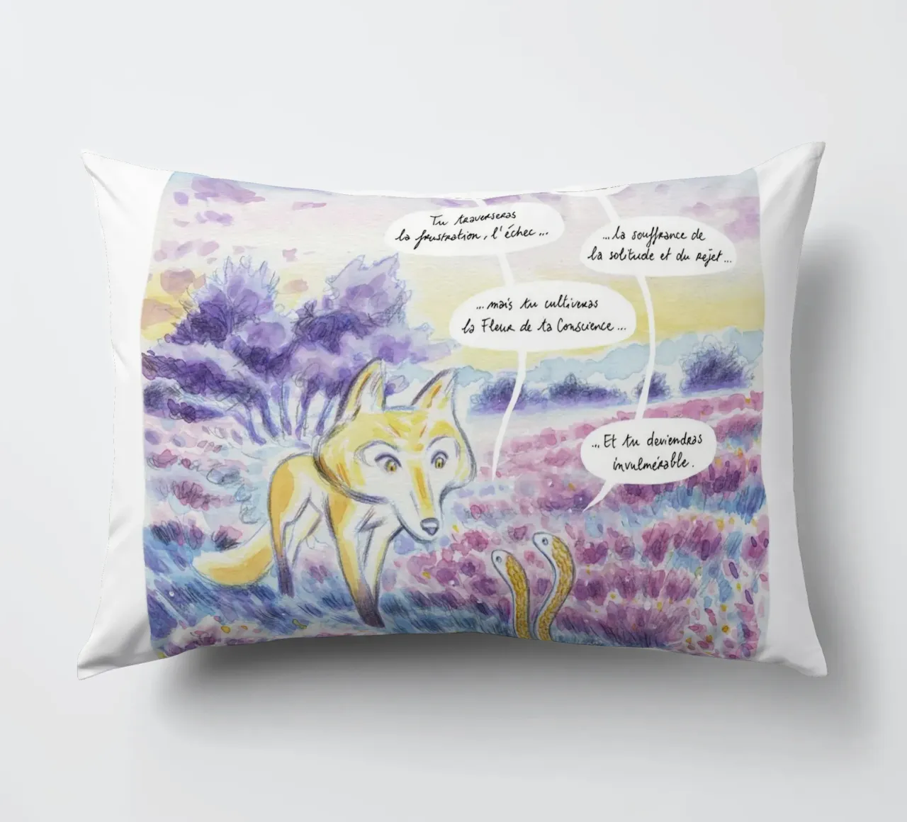 Il serpente a due teste cuscino da Humphrey VIDAL