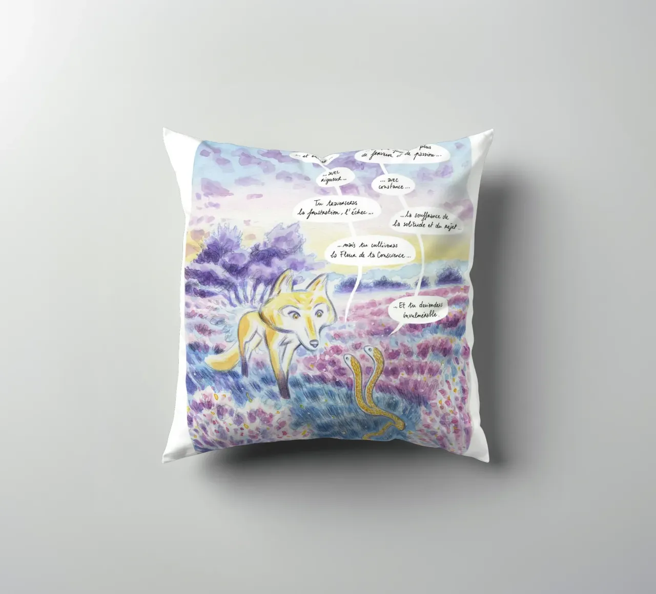 Il serpente a due teste cuscino da Humphrey VIDAL