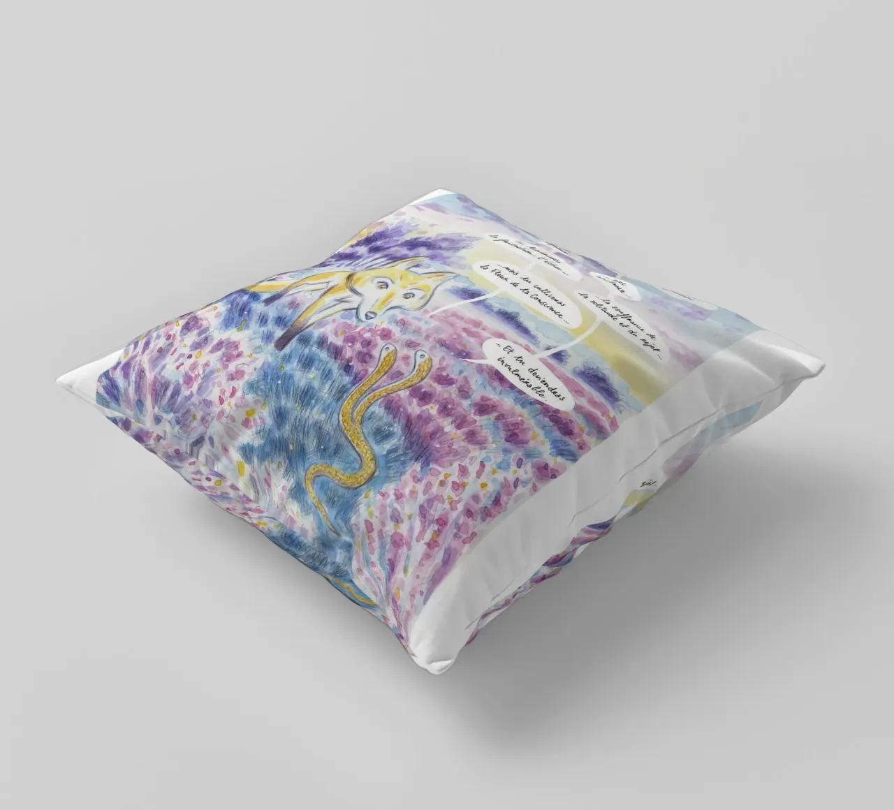 Il serpente a due teste cuscino da Humphrey VIDAL