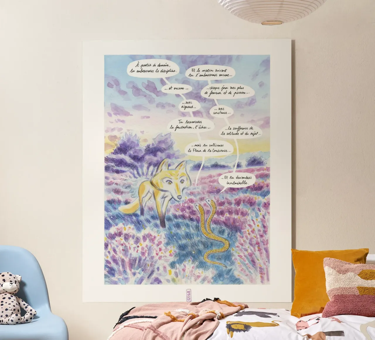 Il serpente a due teste plexiglass da Humphrey VIDAL