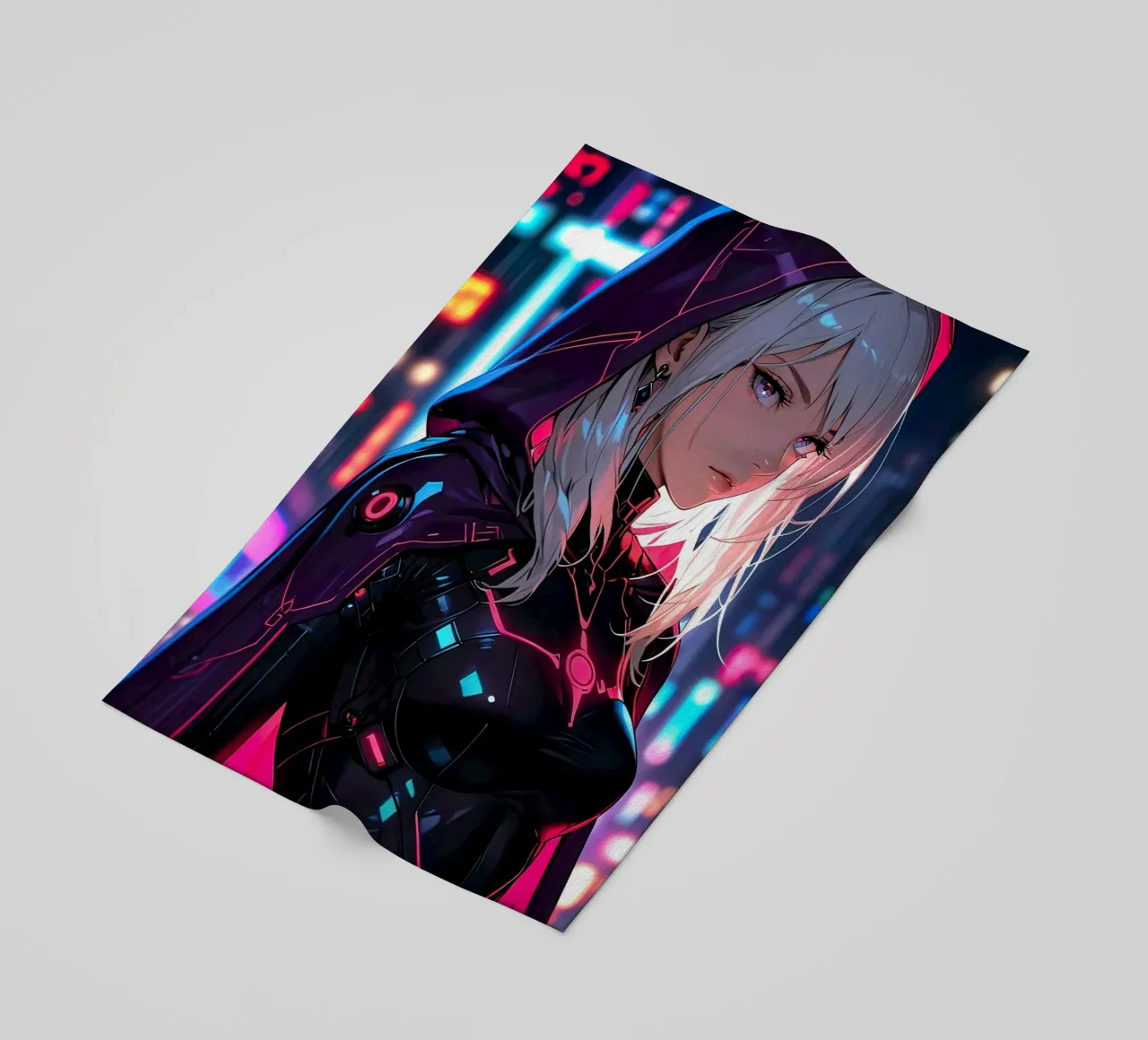 Japanese anime drawing art beach towel by 🎁 ARTVI-SHOP
