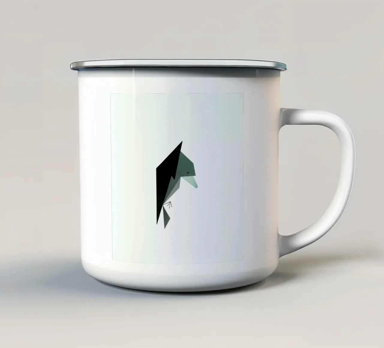 Rabe #1 taza de esmalte de Anna-Maren Zehnter