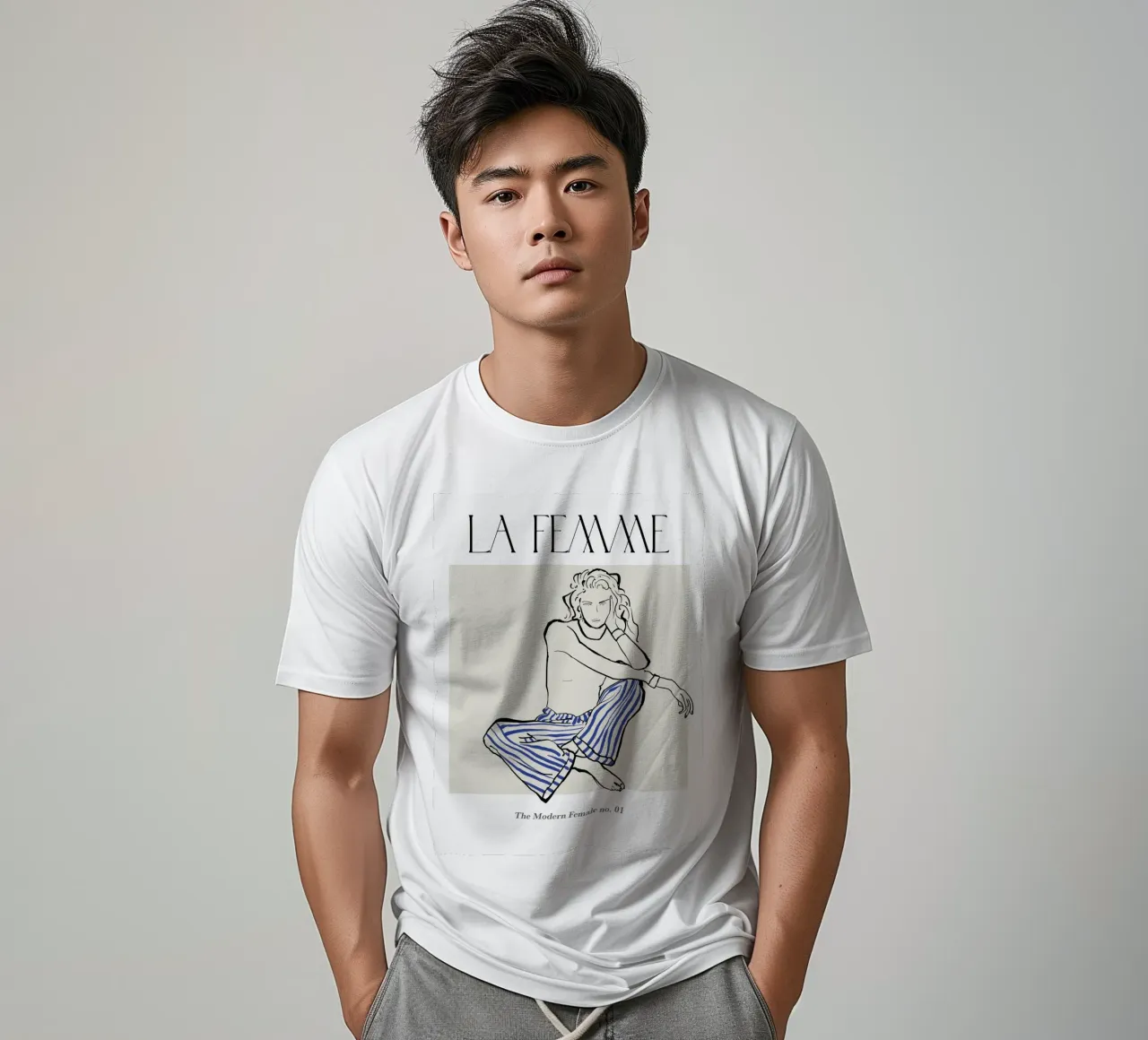 The Human Line No 34 t-shirt da treechild