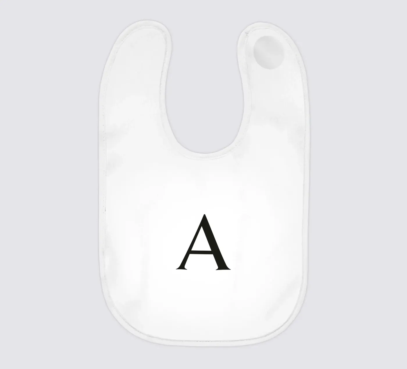 Lettera A bavaglino da Katja Stehle Design