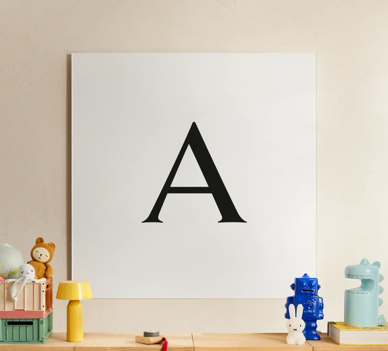 Lettera A plexiglass da Katja Stehle Design