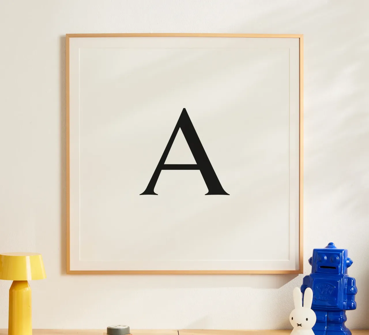 Lettera A poster da Katja Stehle Design