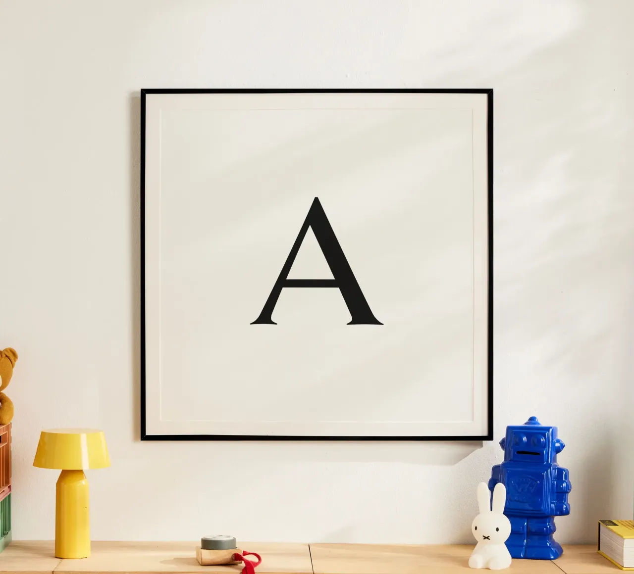 Lettera A poster da Katja Stehle Design