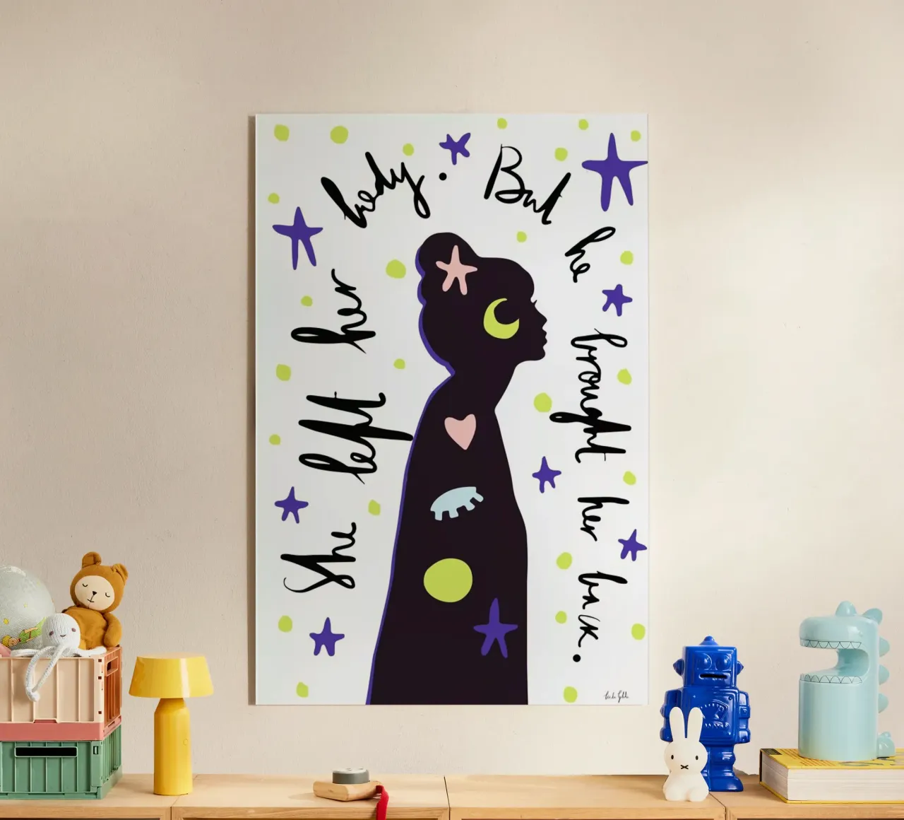 She & Him plexiglass da Linda Gobeta