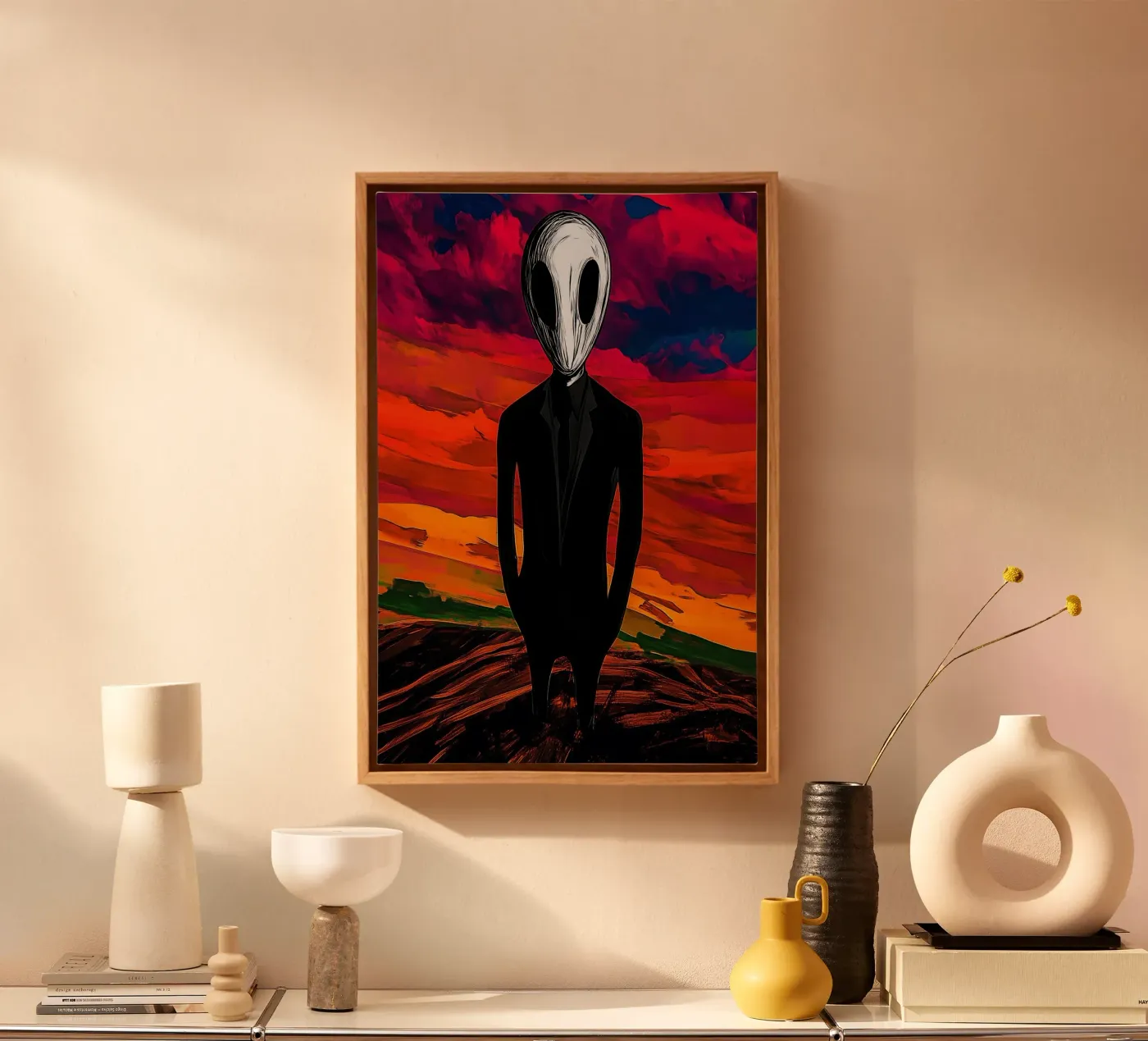 The observer canvas by melipo-art