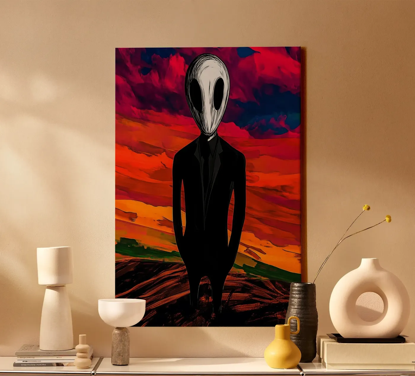 The observer canvas by melipo-art