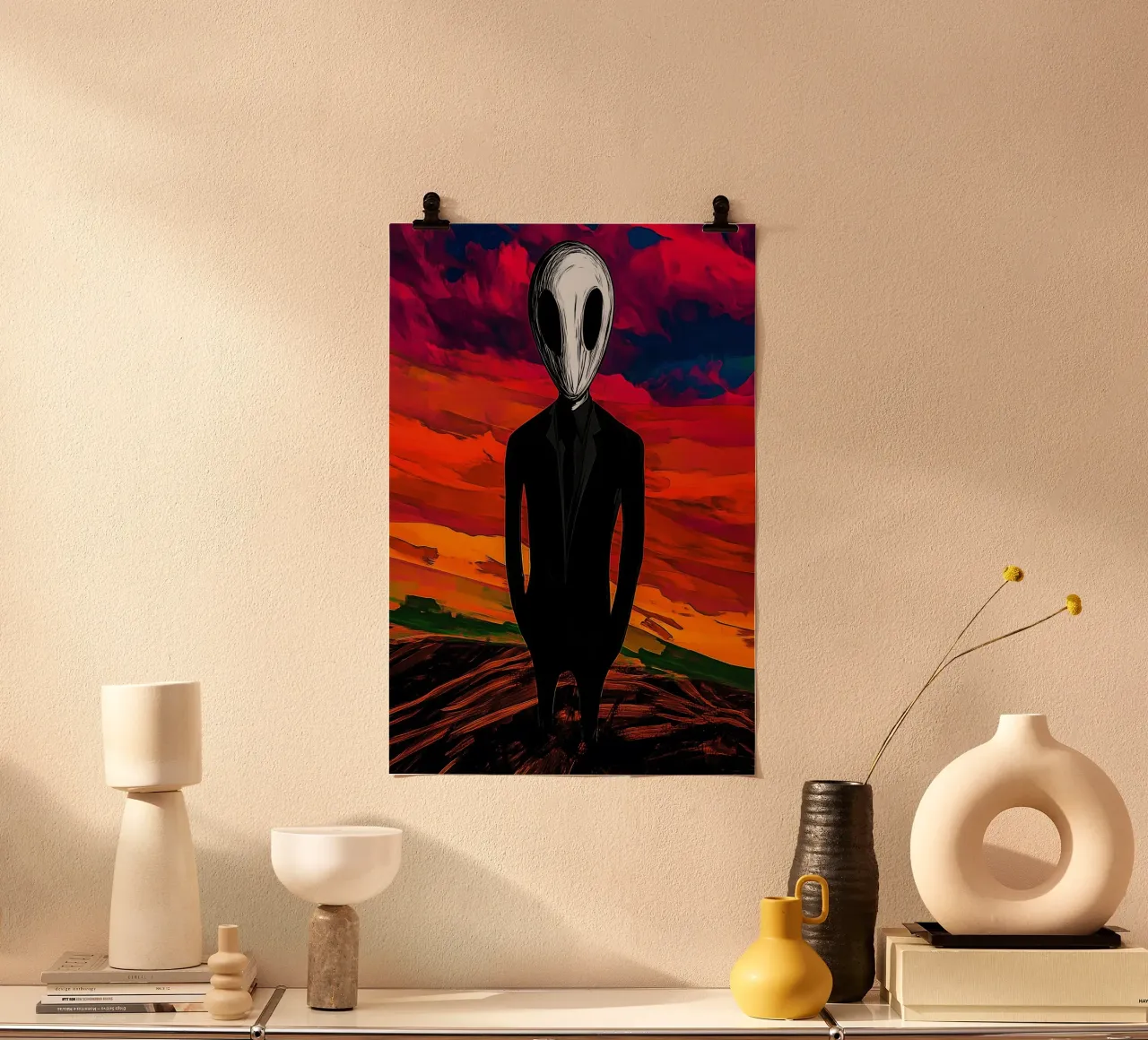 The observer poster by melipo-art