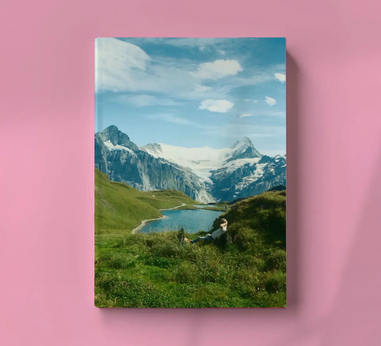 Serenity in the Swiss Alps notebook by FujiSwiss