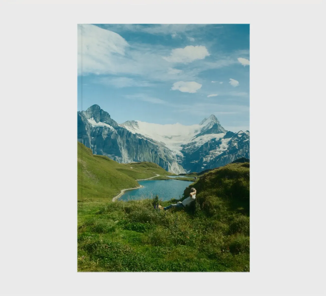 Serenity in the Swiss Alps notebook by FujiSwiss