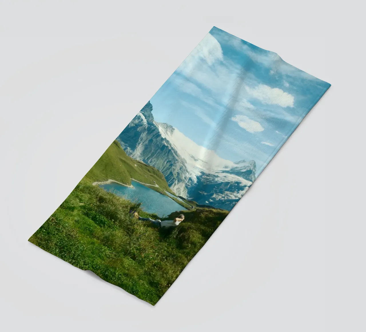 Serenity in the Swiss Alps telo mare da FujiSwiss