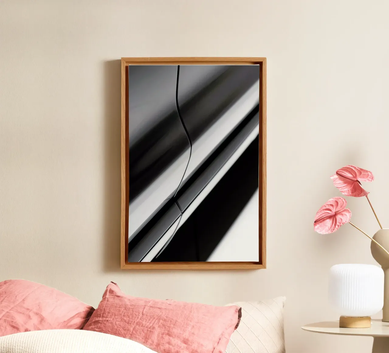 Beauty is in the Details tela con Cornice a cassetta da Studio Nahili