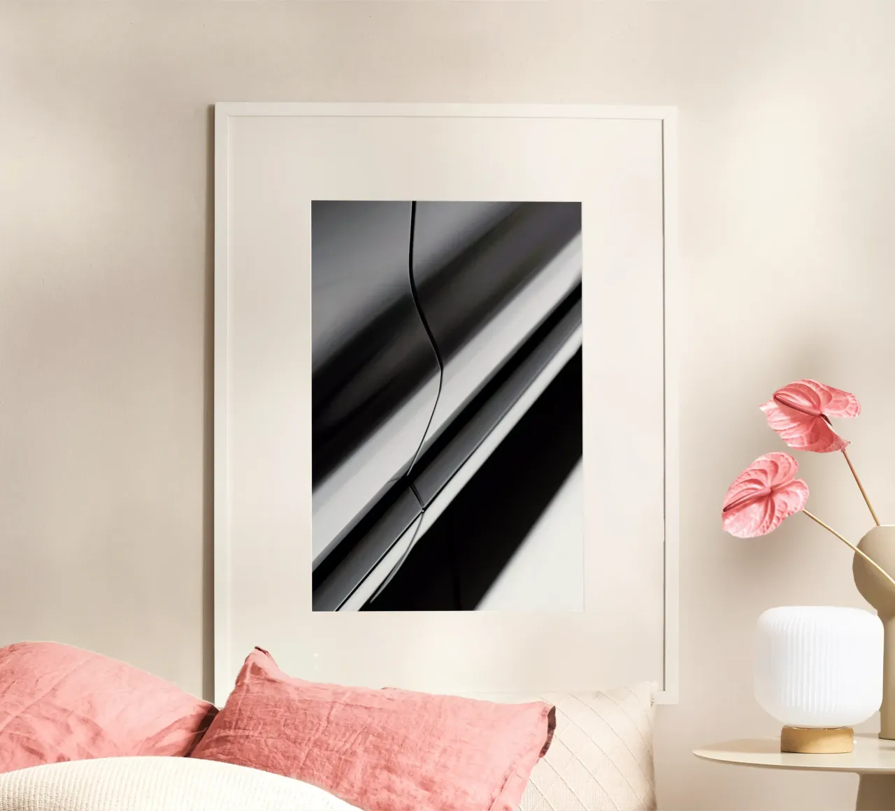 Beauty is in the Details poster con telaio in alluminio da Studio Nahili