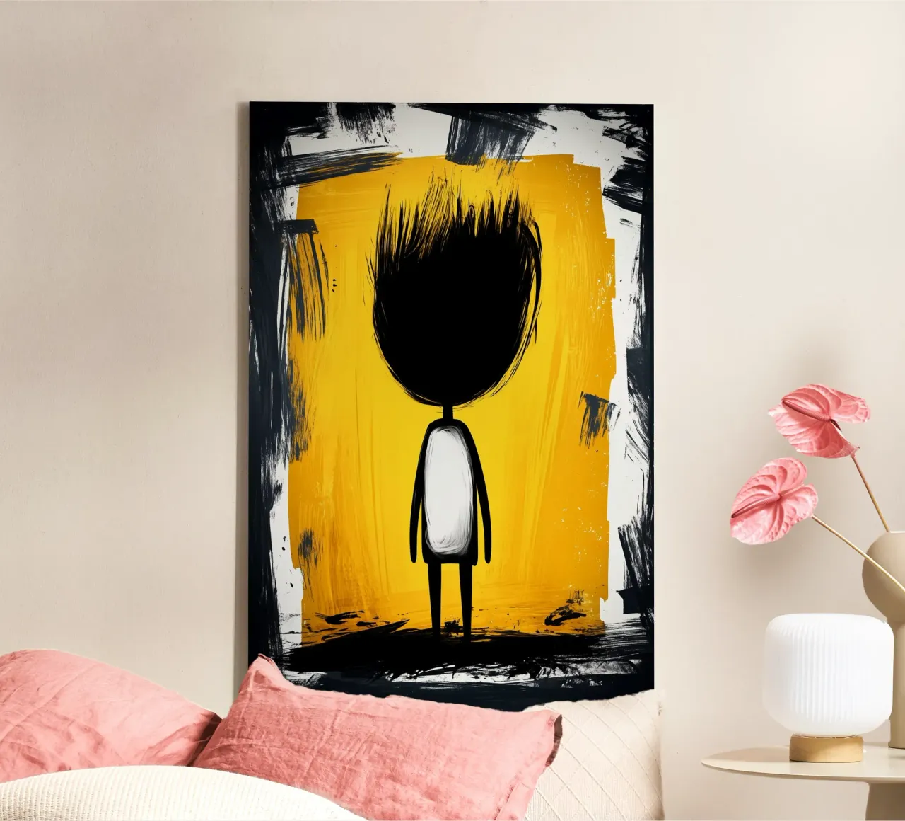 Lost in the light canvas by melipo-art